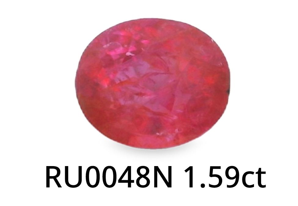 Ruby Oval 1.59ct – House of Bond