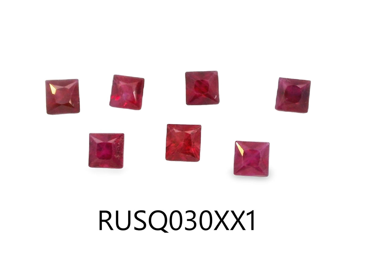 Ruby Square 3mm – House of Bond